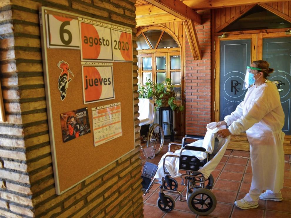El anciano ha llegado este jueves a la residencia de Yéqueda.