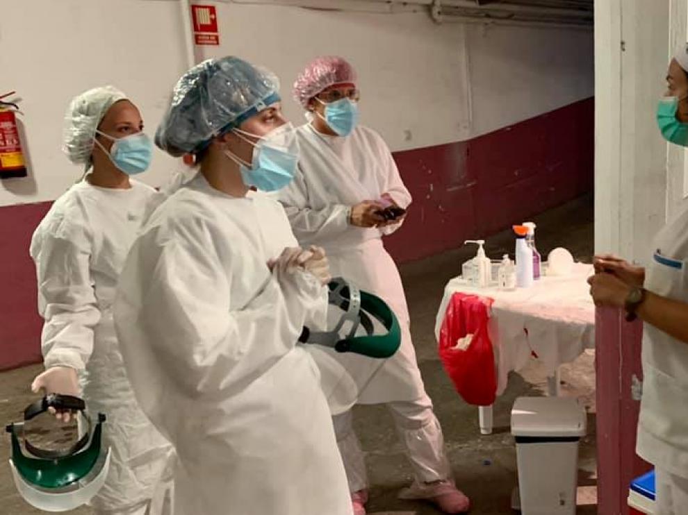 En la residencia Riosol de Monzón se van a hacer más de 200 PCR.
