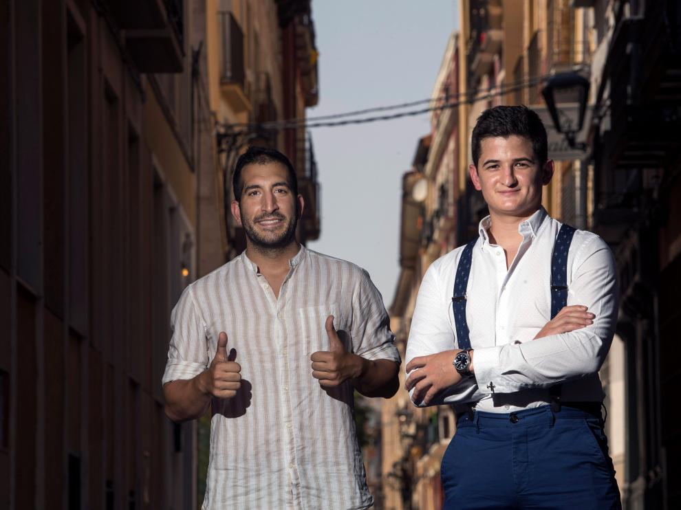 Jorge Mata (izquierda) y Luis Martín, los dos ingenieros aragoneses elegidos.