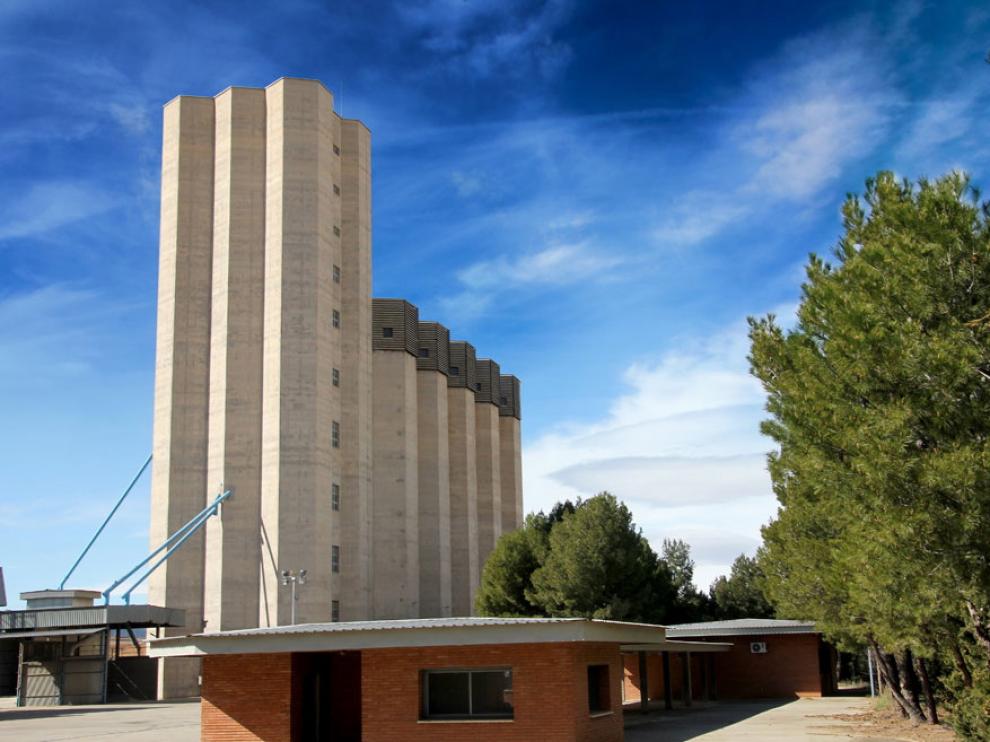 Silo de Cariñena, uno de los que vuelve a las subastas del FEGA.