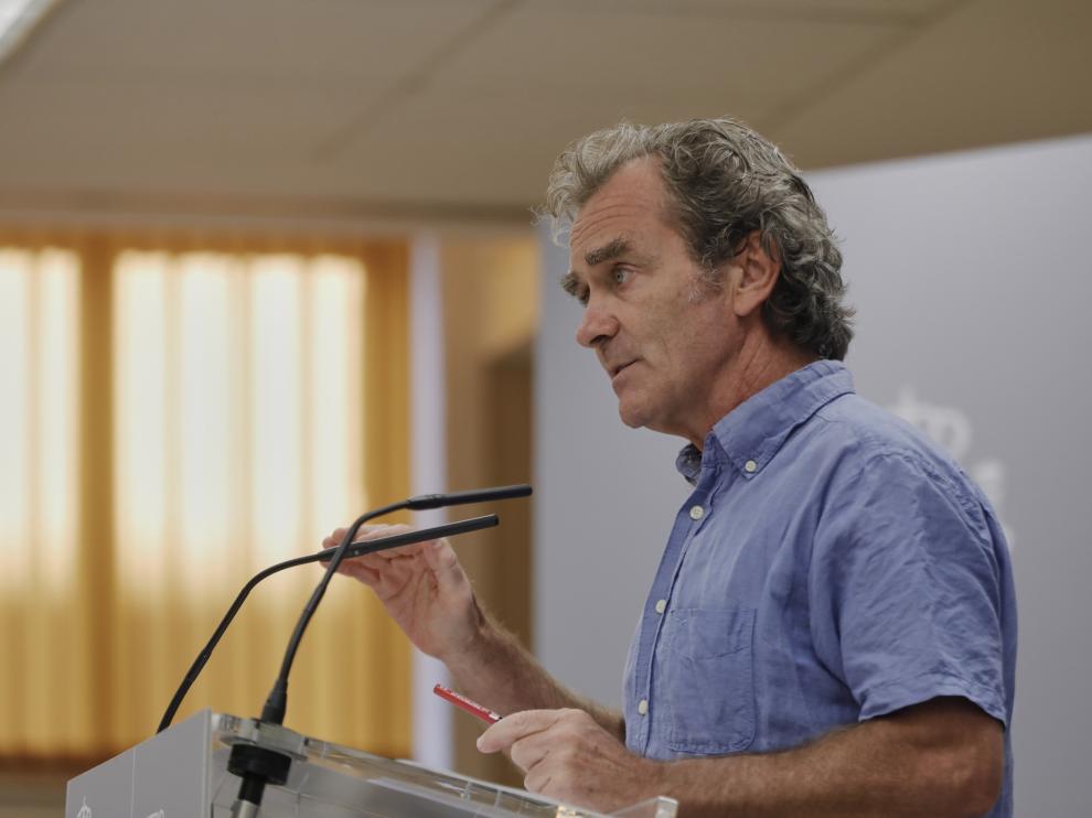 El director del Centro de Coordinación de Alertas y Emergencias Sanitarias, Fernando Simón