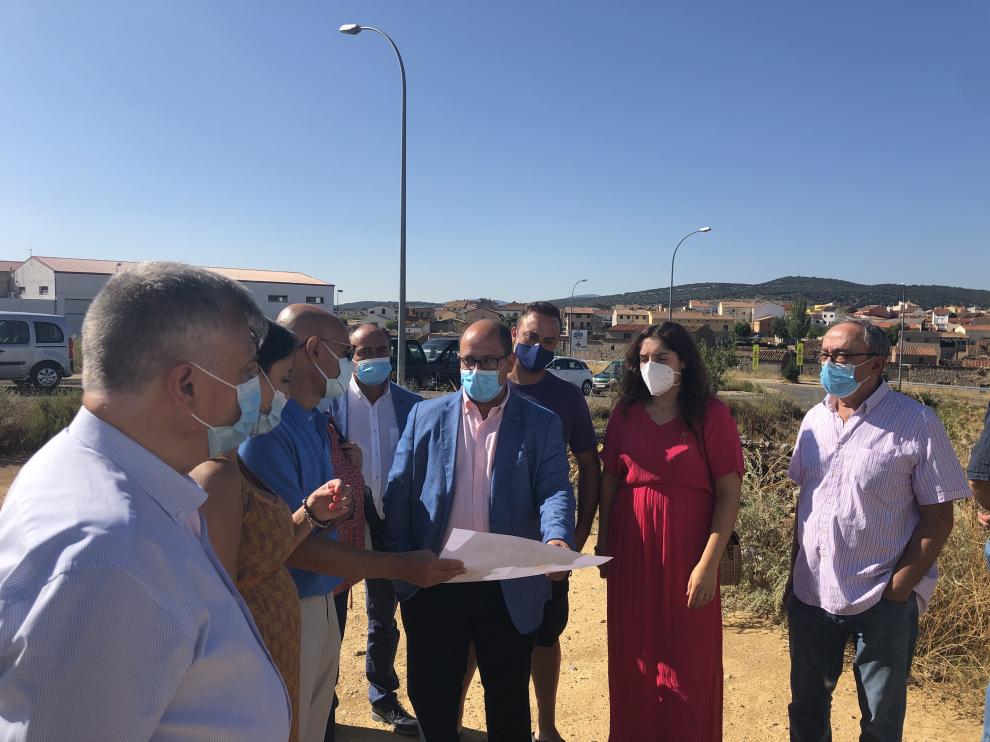Visita a los terrenos del Centro de Interpretación de la Trufa en Sarrión.