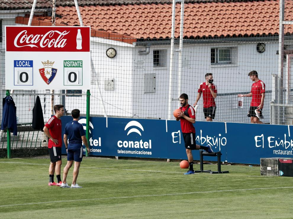 Osasuna inicia los entrenamientos en Tajonar