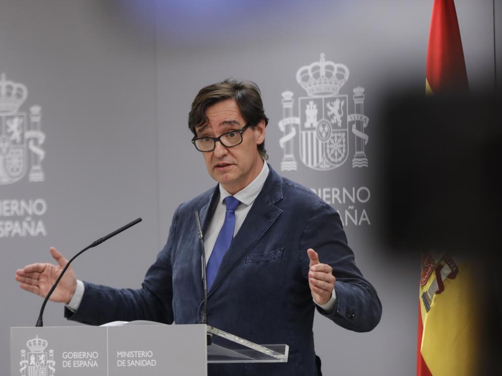 El ministro de Sanidad, Salvador Illa.