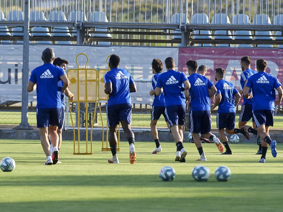 Entrenamiento del Real Zaragoza