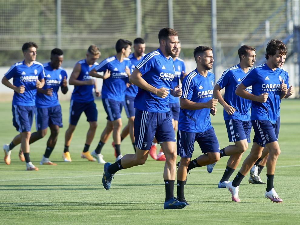 Entrenamiento del Real Zaragoza