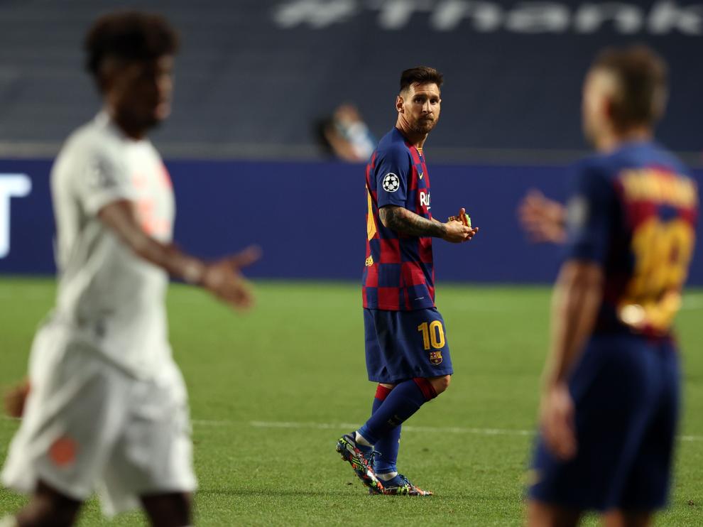 Messi, tras la derrota del FC Barcelona ante el Bayern