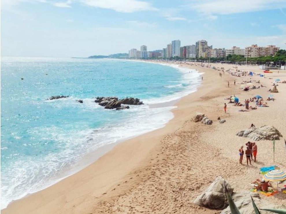 Playa Gran de Castell-Platja d'Aro (Gerona)