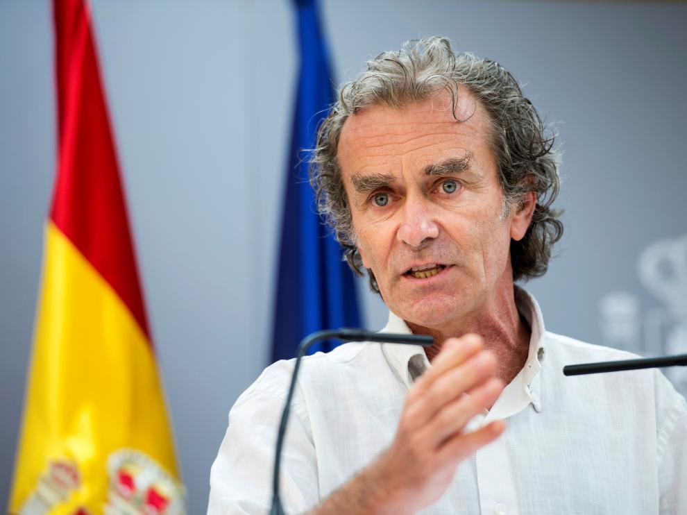 Rueda de prensa de Fernando Simón