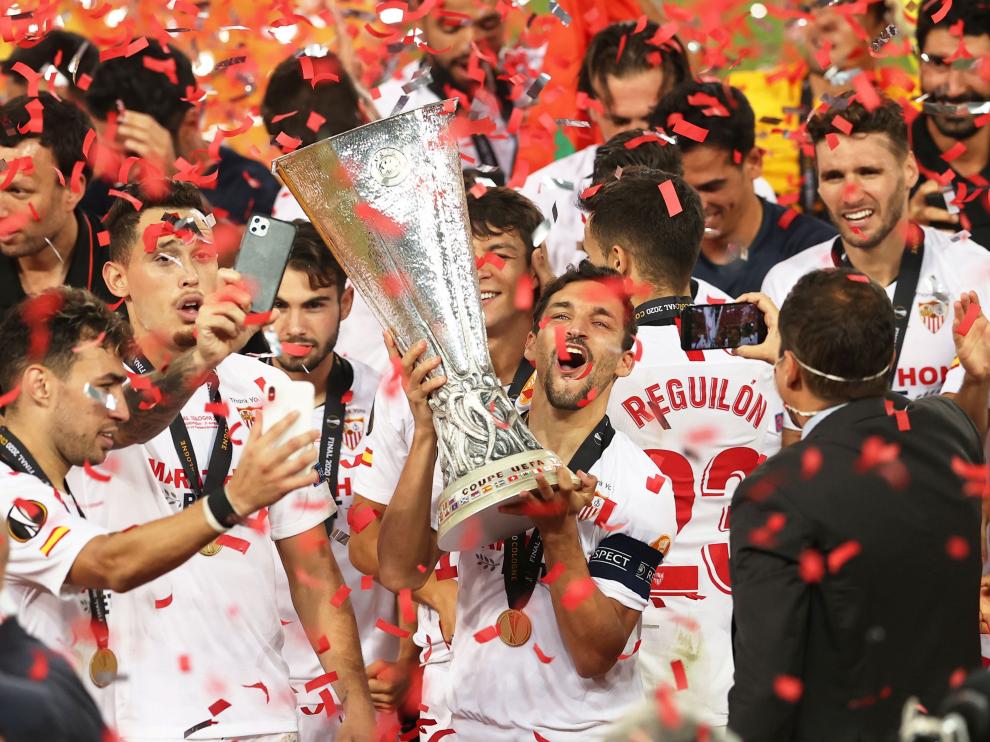 Final de la Liga de Europa, en la que el Sevilla ha conseguido su sexto título.