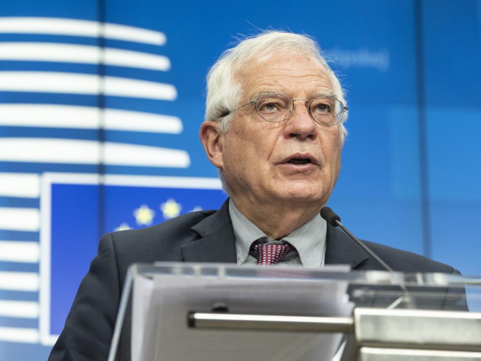 Josep Borrell el pasado 13 de julio en Bruselas.