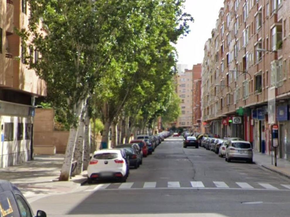 Imagen de la calle de Julián Sanz Ibáñez, en Zaragoza.