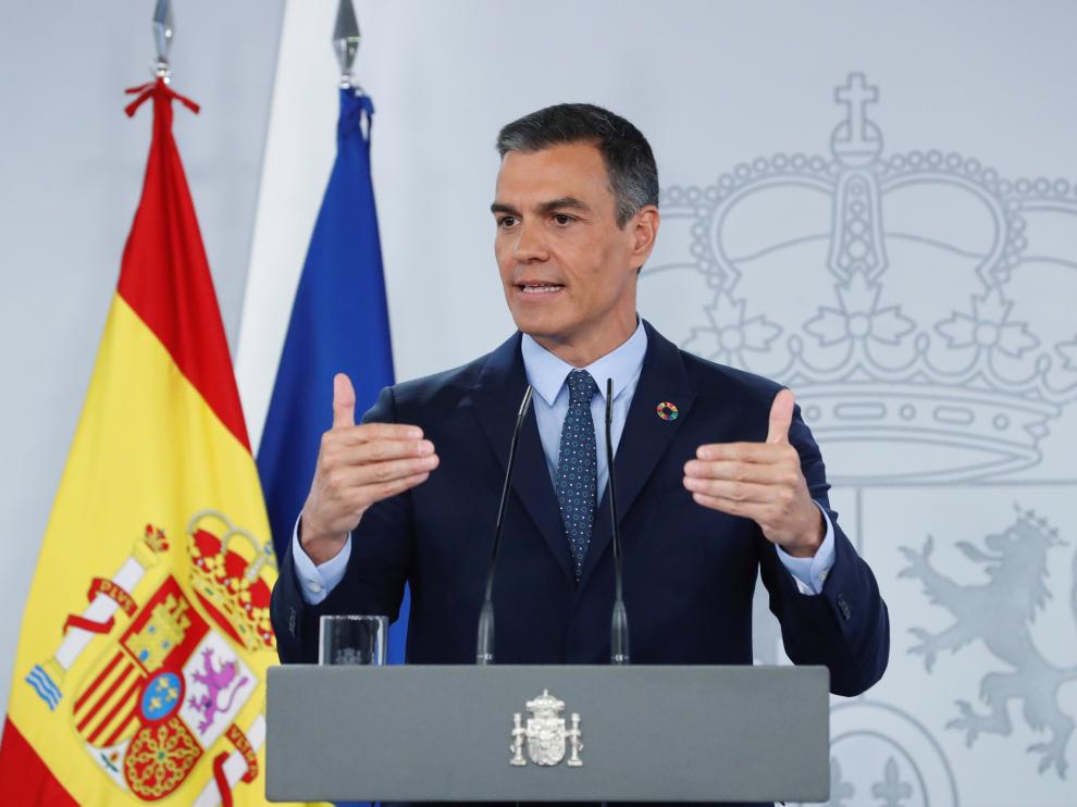 Comparecencia de Pedro Sánchez tras el Consejo de ministros