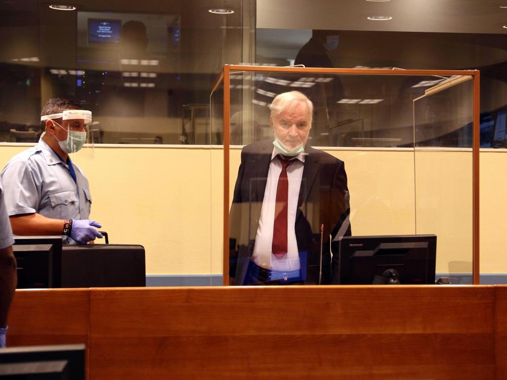 Ratko Mladic ante el tribunal