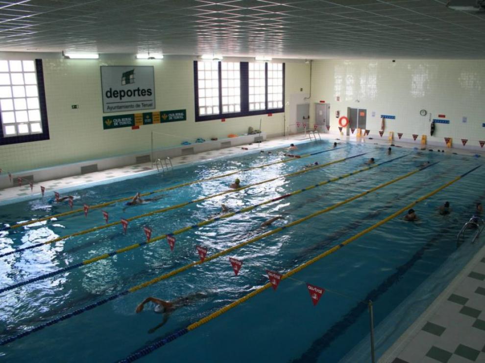 Foto de archivo de la piscina climatizada de Teruel