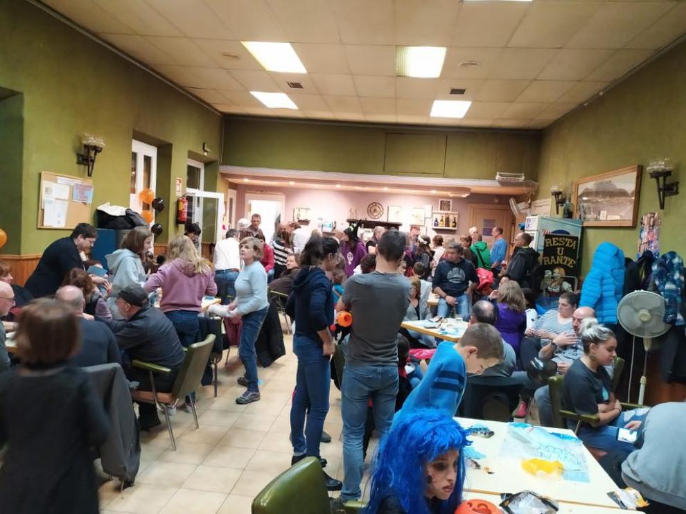 Fiesta de Halloween celebrada el año pasado en el Círculo Recreativo de Seira.