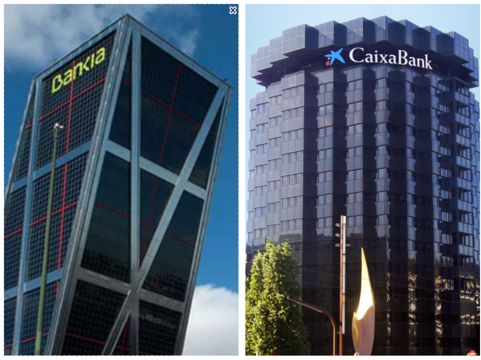Fusión de Caixabank y Bankia