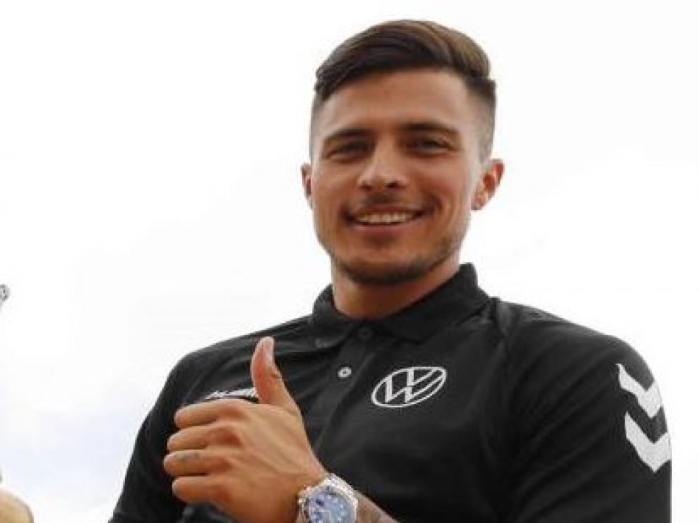 Juanjo Narváez, inminente futbolista del Real Zaragoza.
