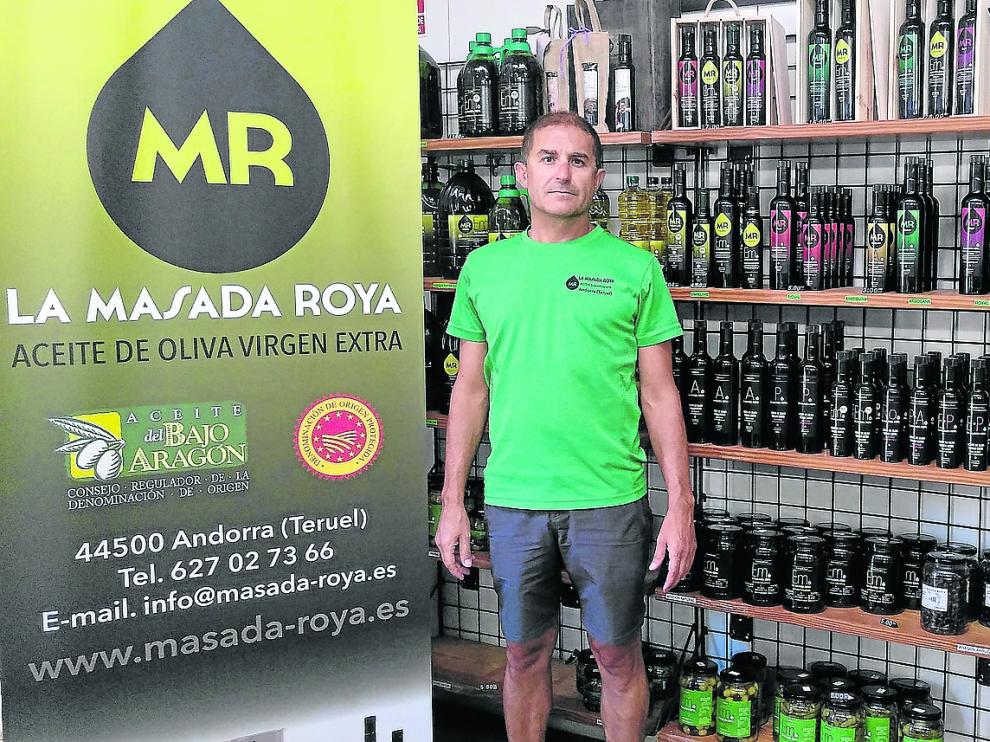 Pedro Valero es el responsable del proyecto de aceites La Masada Roya.