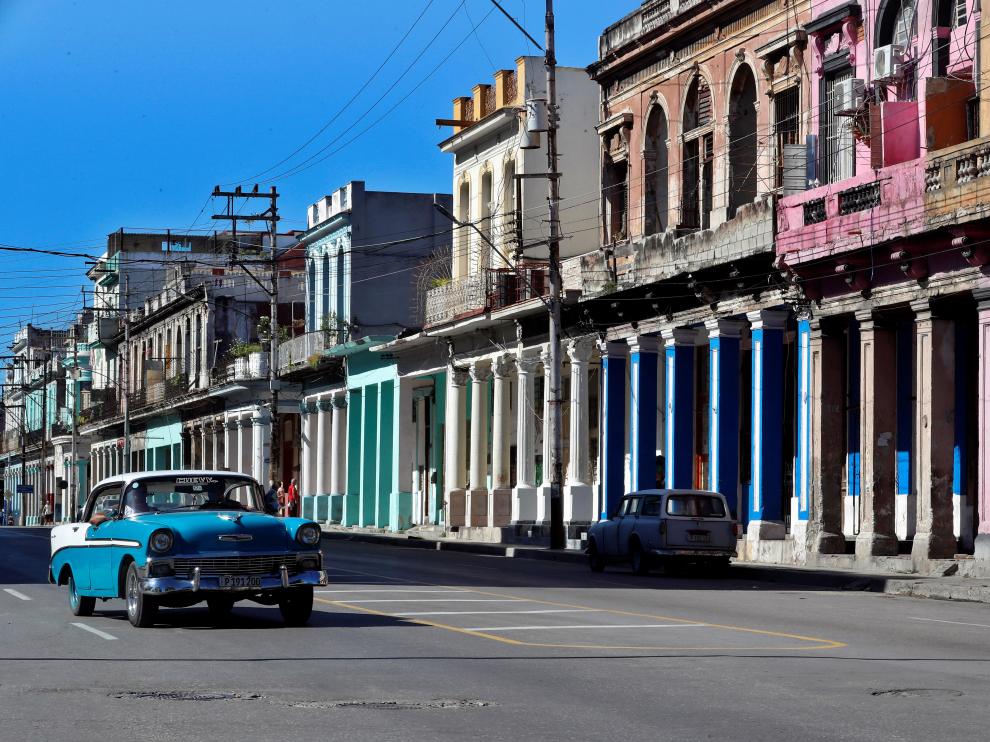 Una avenida de La Habana, este martes en Cuba.
