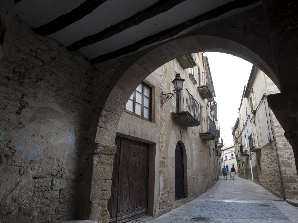 Una calle de Calaceite en una imagen de archivo.