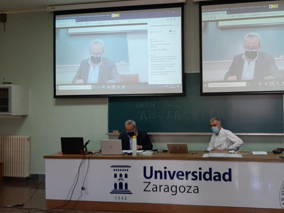 Curso bloodmanagement impartido por la Universidad de Zaragoza.
