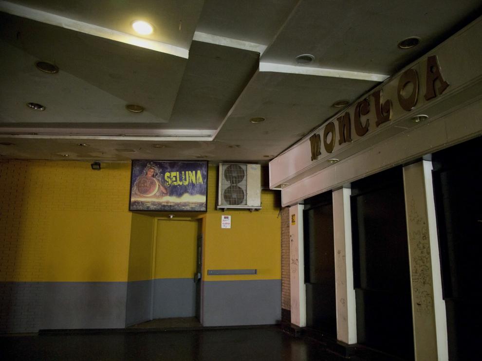 La zona de hostelería del Pasaje, en Calatayud.