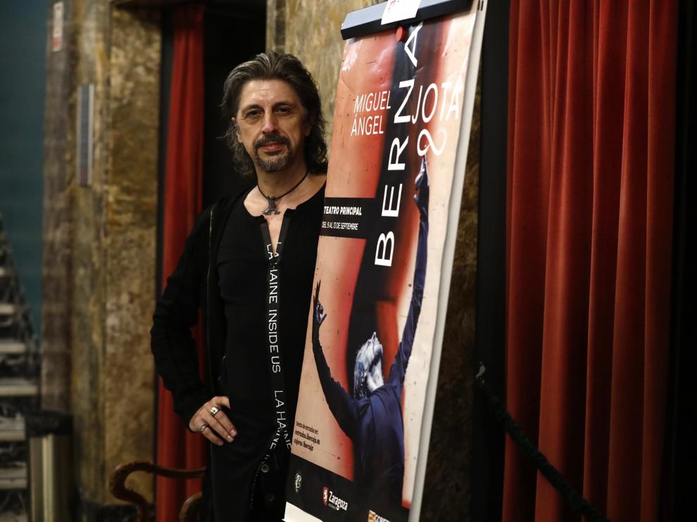 Presentación del espectáculo 'Jota y Berna', en el Teatro Principal