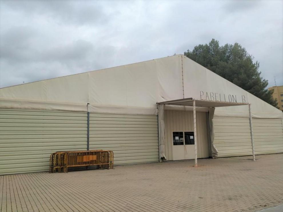 Nuevo pabellón ferial de Calatayud.