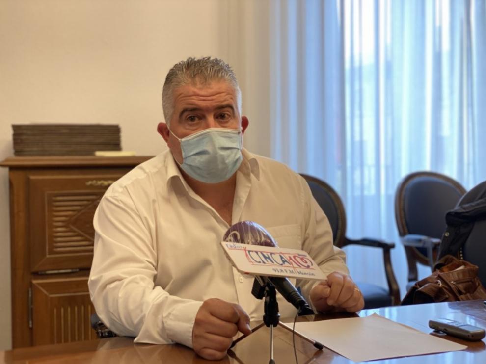 El concejal de Fiestas de monzón, Javier Vilarrubí.