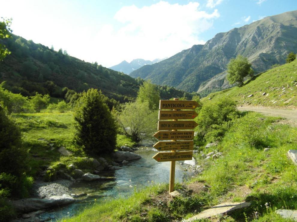 En el valle se pueden recorrer seis rutas señalizadas