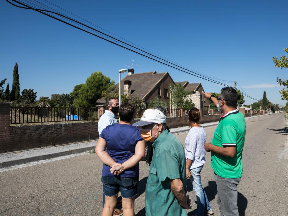 Vecinos de Nuez de Ebro denuncian la okupación de dos adosados
