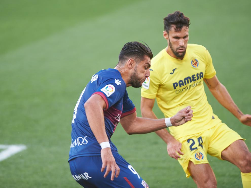 Imágenes del partido Villarreal-Huesca