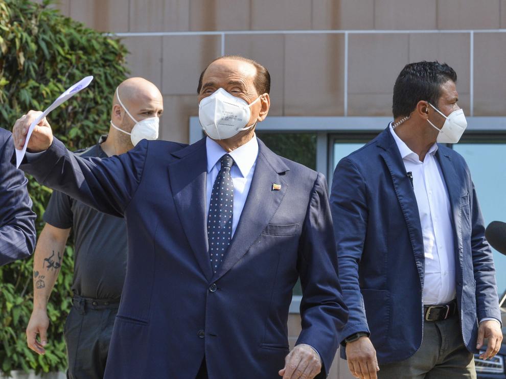 Berlusconi abandona el Hospital San Raffaele donde ha estado ingresado por coronavirus