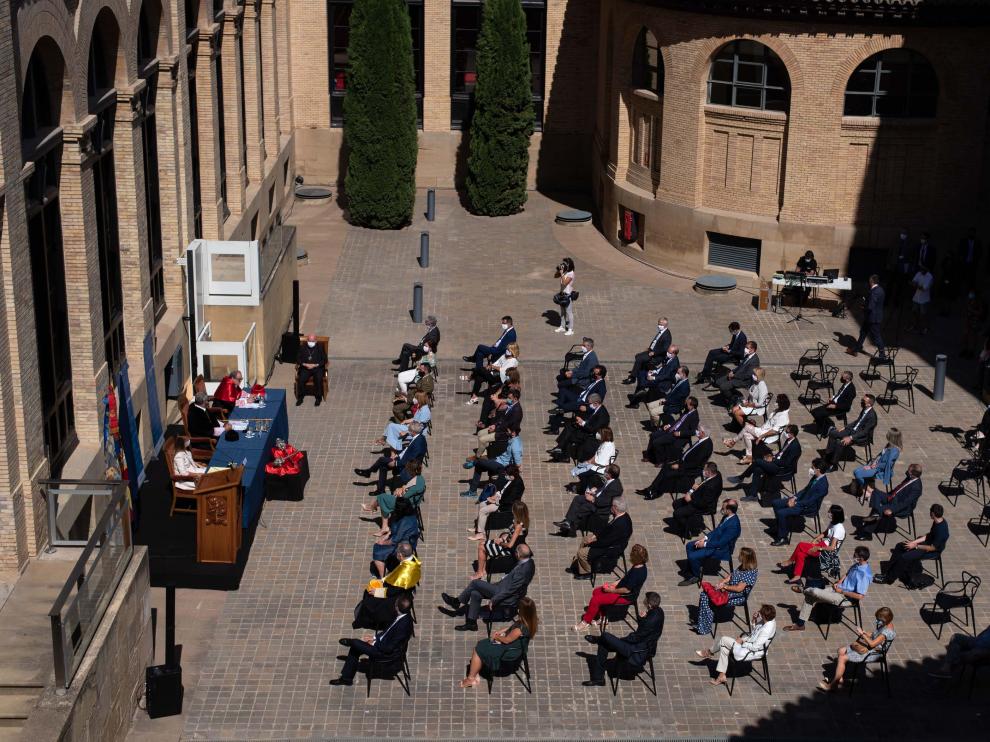 La Universidad de Zaragoza celebra el acto de apertura del curso académico 2020-2021