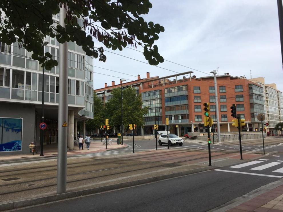 La parte central de la calle Las Majas de Goya fue una de las más afectadas por el apagón.