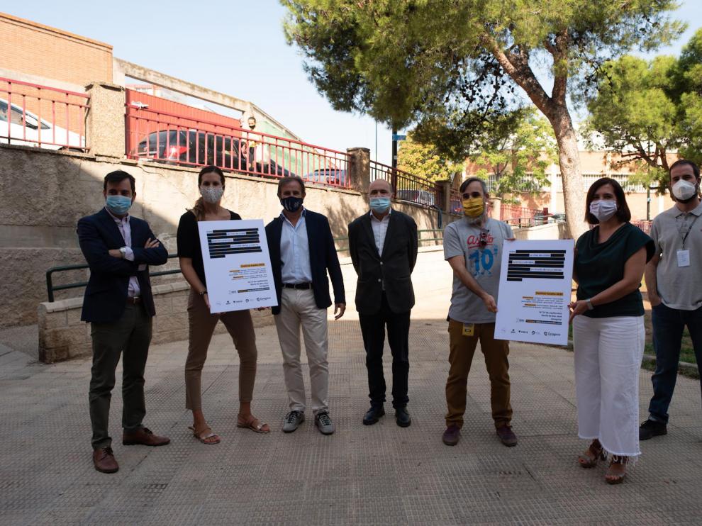 Asalto fue presentado en lo que el festival denomina la 'Plaza sin nombre', un espacio que será intervenido.