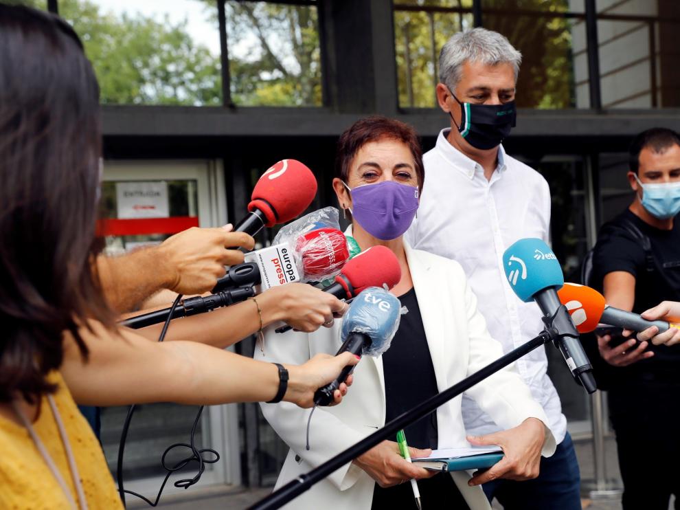 Rueda de prensa de la portavoz de EH Bildu