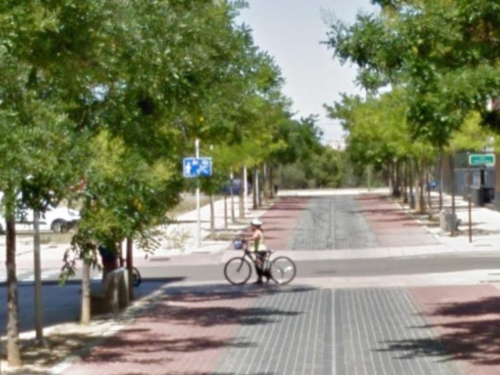 Calle Morena Clara, donde ha tenido lugar el suceso.
