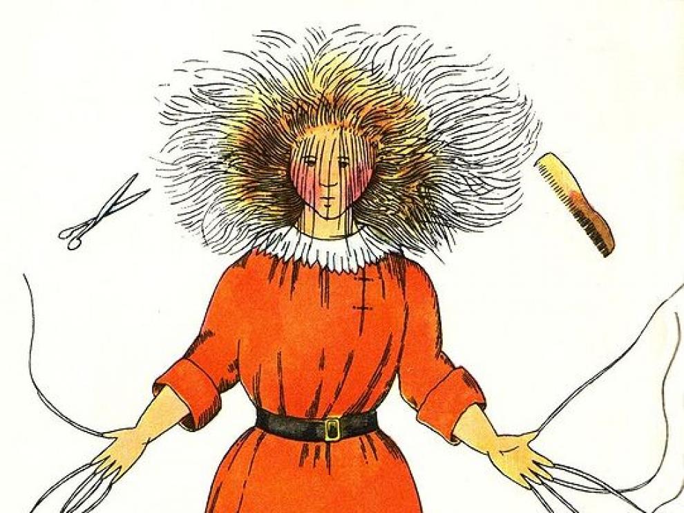 Pedro Melenas o StruwwelPeter, uno de los personajes del libro de cuentos.