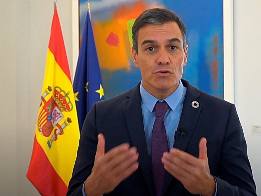 Sánchez destaca importancia de no atrasar transición ecológica por COVID-19