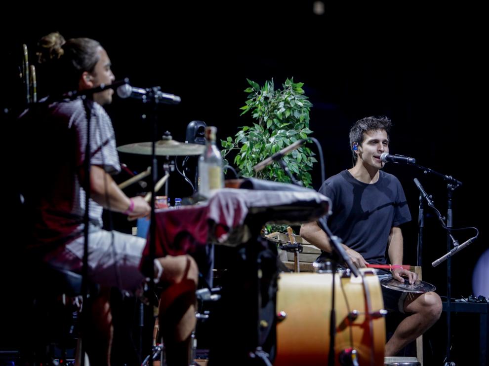 Stay Homas, el pasado lunes, en un concierto en el WiZink Center de Madrid.