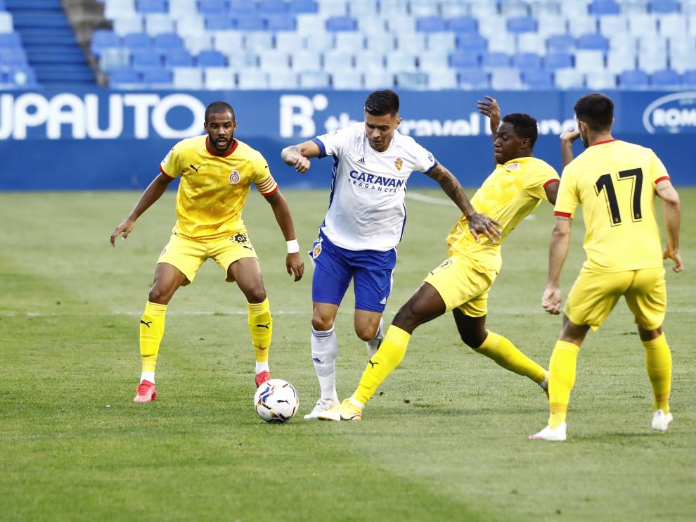 Real Zaragoza - Girona, último partido de pretemporada.