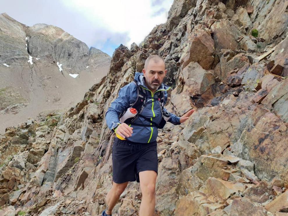 Jesús 'Chen' Nuño se ha preparado estas semanas para el reto en el Moncayo.