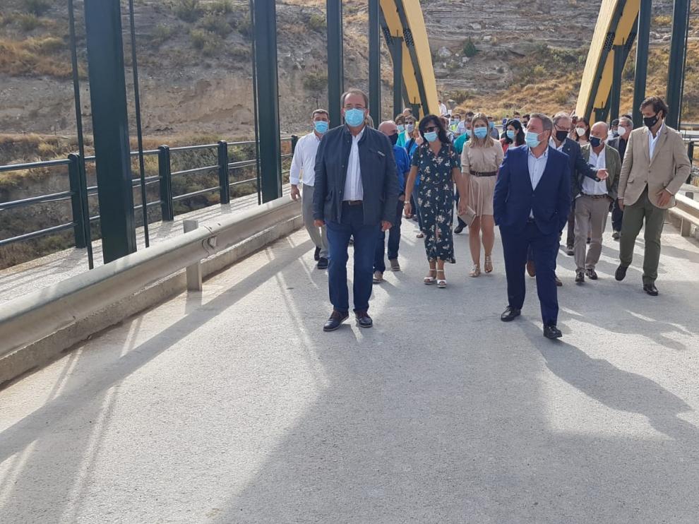 Finalizadas las obras del puente de Sástago
