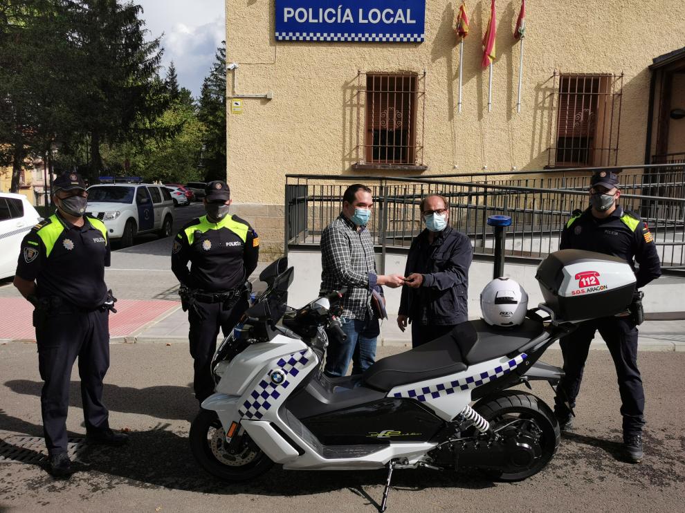 Presentación de la nueva motocicleta eléctrica de emisión cero