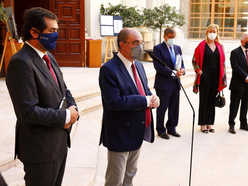 Reunión de trabajo para la presentación de propuestas sobre el acuerdo europeo para la recuperación económica