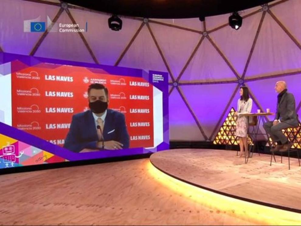 Momento de la intervención de Galiana