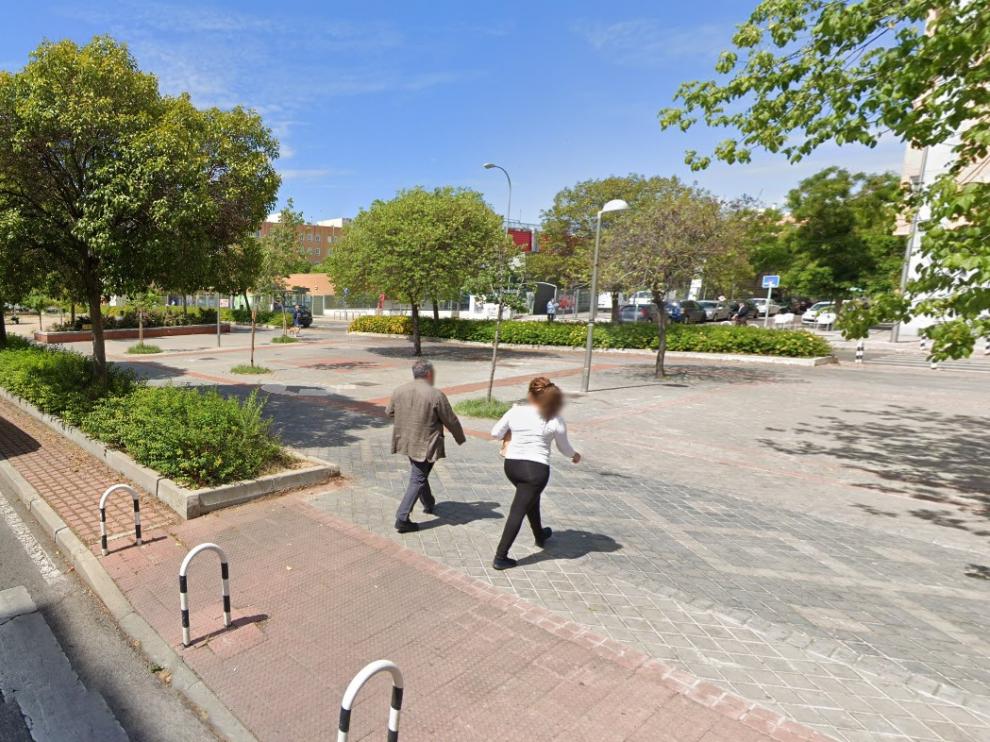 Imagen del bulevar de Indalecio Prieto, en Madrid.