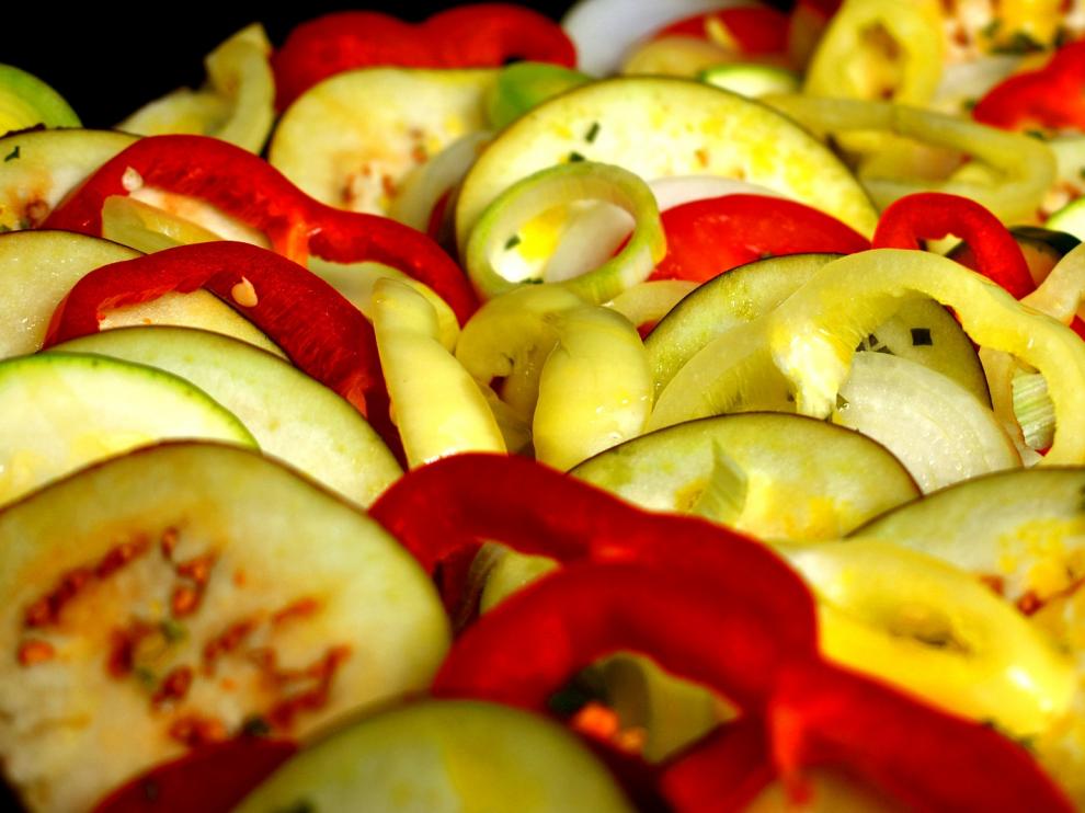 verduras picadas
